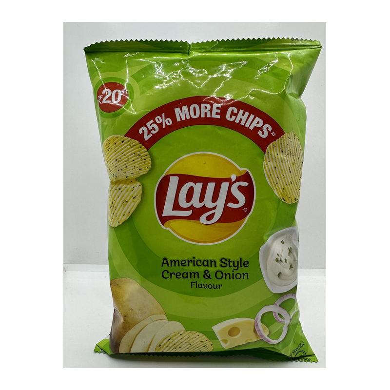 Lay's American Style Cream & ON
